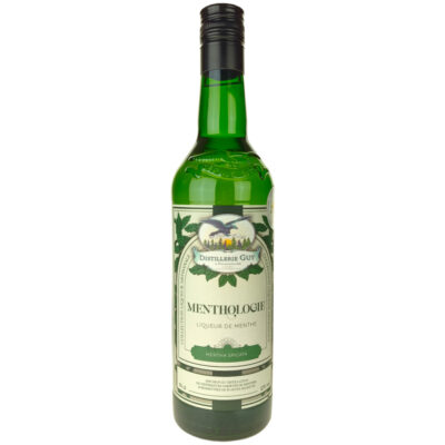 Liqueur de Menthe Menthologie, Distillerie Guy